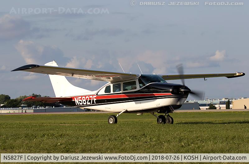 N5827F, 1966 Cessna 210G Centurion C/N 21058827, Cessna 210G Centurion  C/N 21058827, N5827F