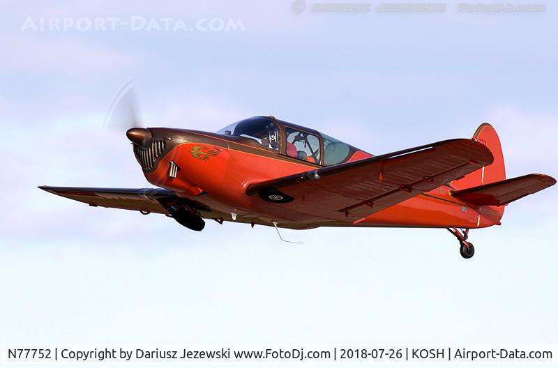 N77752, 1948 Globe GC-1B Swift C/N 3524, Globe GC-1B Swift  C/N 3524, N77752