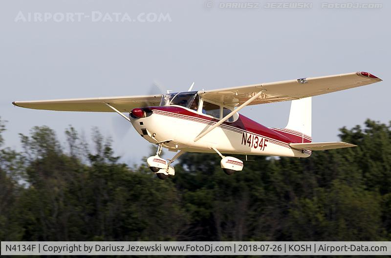 N4134F, 1958 Cessna 172 C/N 46034, Cessna 172 Skyhawk  C/N 46034, N4134F