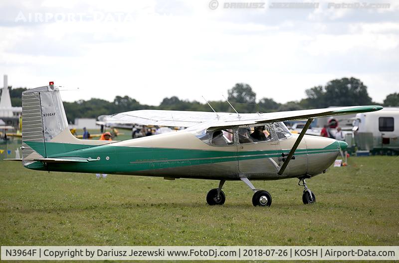 N3964F, 1958 Cessna 172 C/N 36864, Cessna 172 Skyhawk  C/N 36864, N3964F
