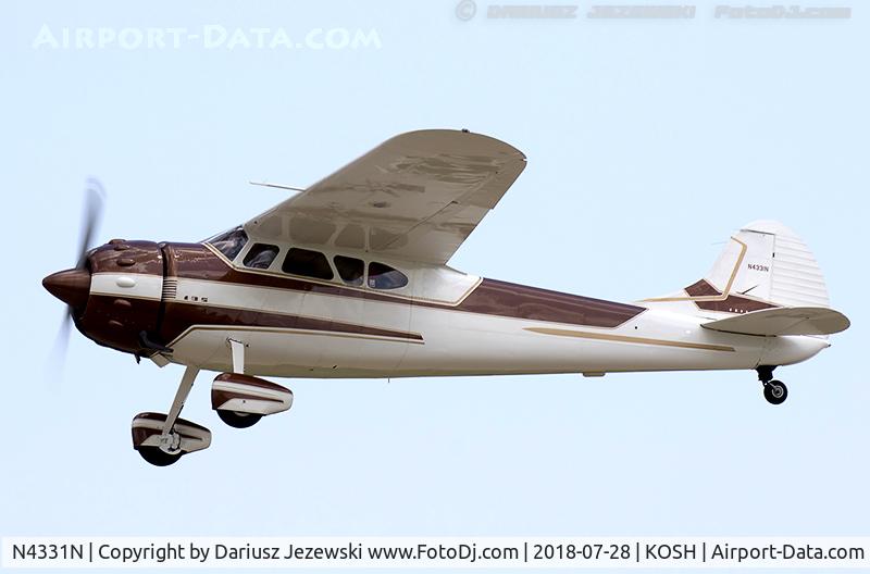 N4331N, 1947 Cessna 195 C/N 7078, Cessna 195 Businessliner  C/N 7078, N4331N