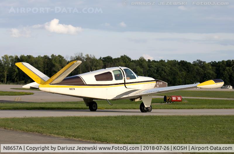 N8657A, 1949 Beech A35 Bonanza C/N D-2067, Beech A35 Bonanza  C/N D-2067, N8657A
