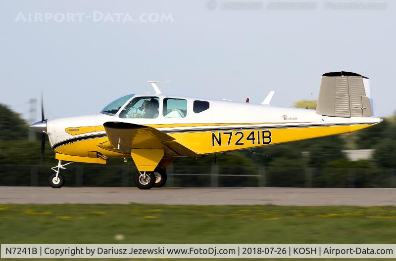 N7241B, 1958 Beech J35 Bonanza C/N D-5597, Beech J35  Bonanza  C/N D-5597, N7241B