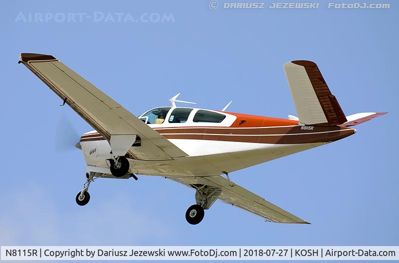 N8115R, 1969 Beech V35A Bonanza C/N D-9003, Beech V35A Bonanza  C/N D-9003, N8115R