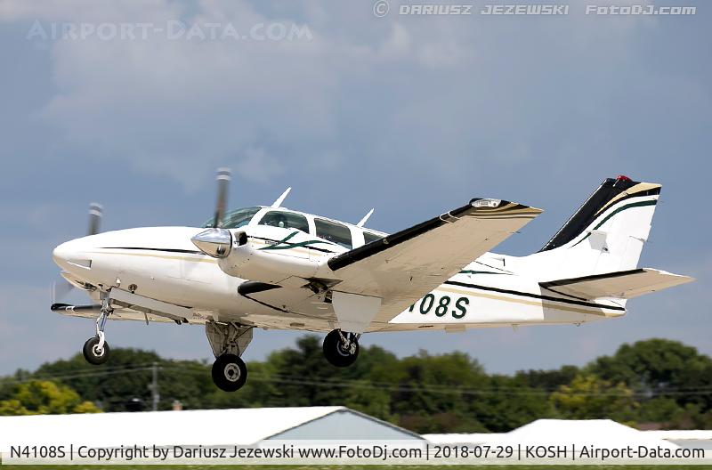 N4108S, 1975 Beech 58 Baron C/N TH-605, Beech 58 Baron  C/N TH-605, N4108S