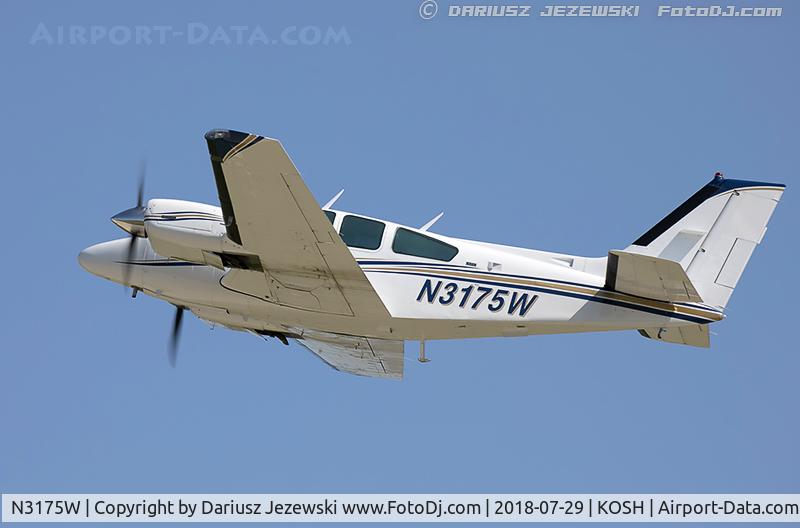 N3175W, 1973 Beech 95-B55 (T42A) Baron C/N TC-1614, Beech 95-B55 Baron (T-42A)  C/N TC-1614, N3175W