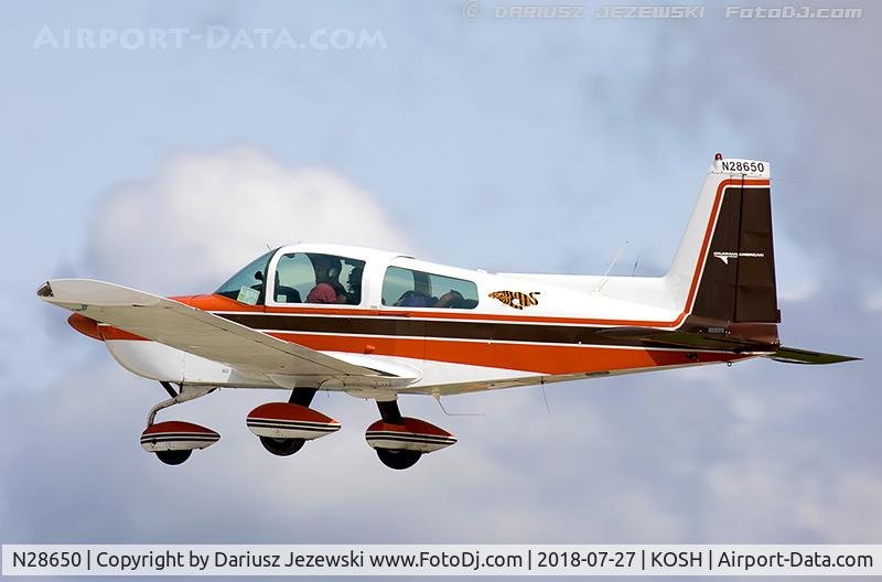 N28650, 1978 Grumman American AA-5B Tiger C/N AA5B0723, American Aviation AA-5B Tiger  C/N AA5B0723, N28650