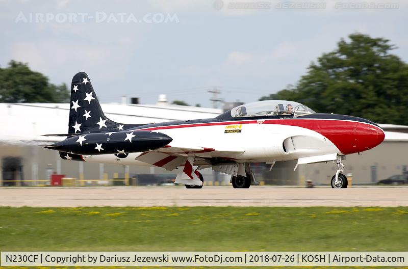 N230CF, 1953 Canadair CT-133 Silver Star 3 C/N T33-24, Canadair T-33 Shooting Star  C/N 21024, NX230CF