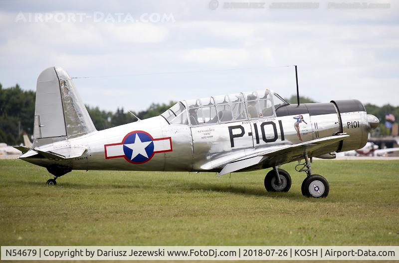 N54679, 1941 Consolidated Vultee BT-13A C/N 2990, Consolidated Vultee BT-13A Valiant C/N 2990, N54679