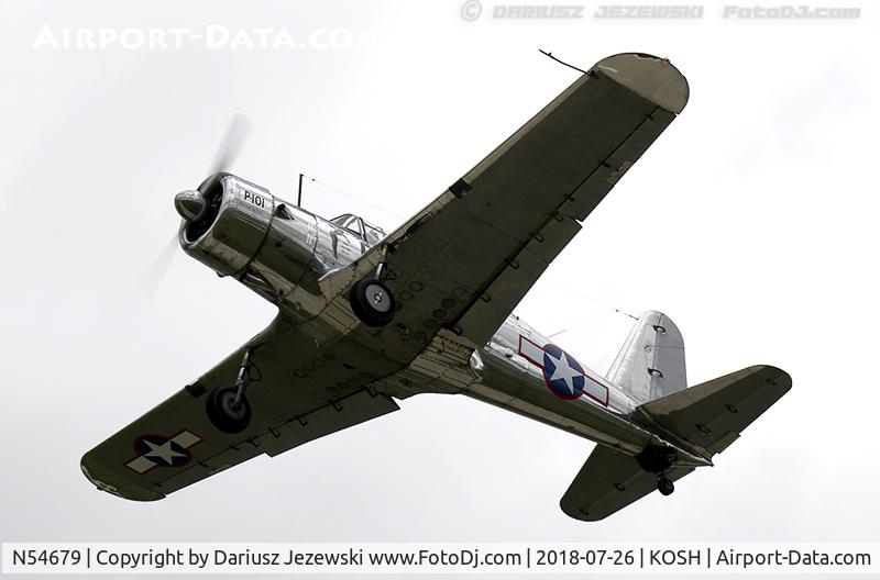 N54679, 1941 Consolidated Vultee BT-13A C/N 2990, Consolidated Vultee BT-13A Valiant C/N 2990, N54679