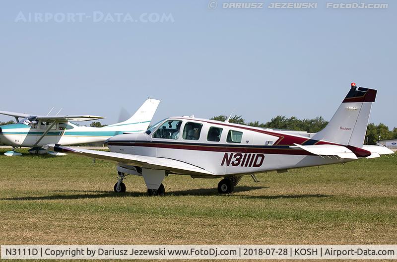 N3111D, 1994 Beech A36 Bonanza 36 C/N E-2874, Beech A36 Bonanza 36  C/N E-2874, N3111D