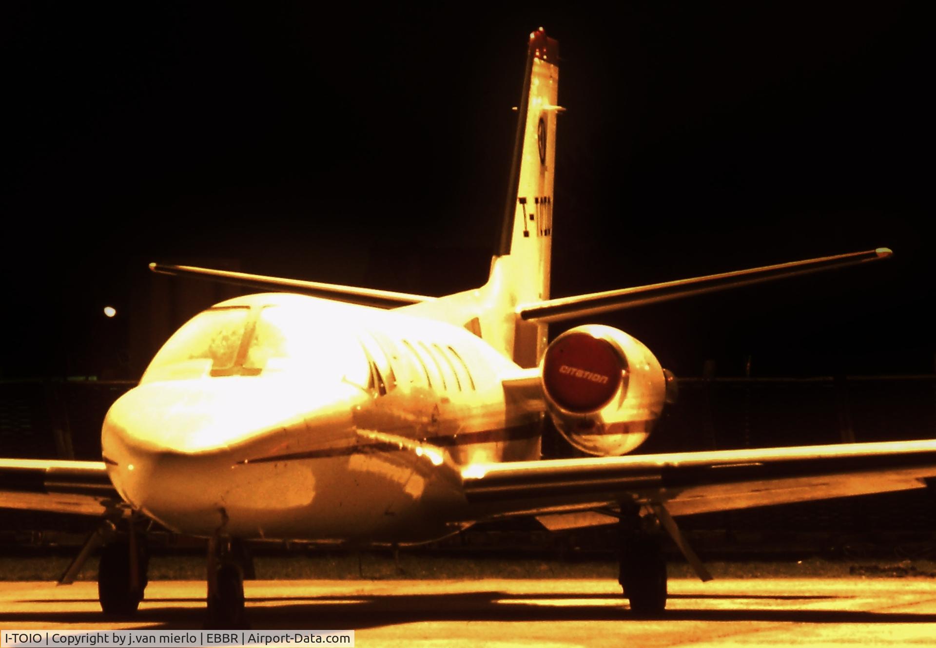 I-TOIO, 1977 Cessna 501 Citation I/SP C/N 501-0252, Brussels, Belgium ABELAG '90s