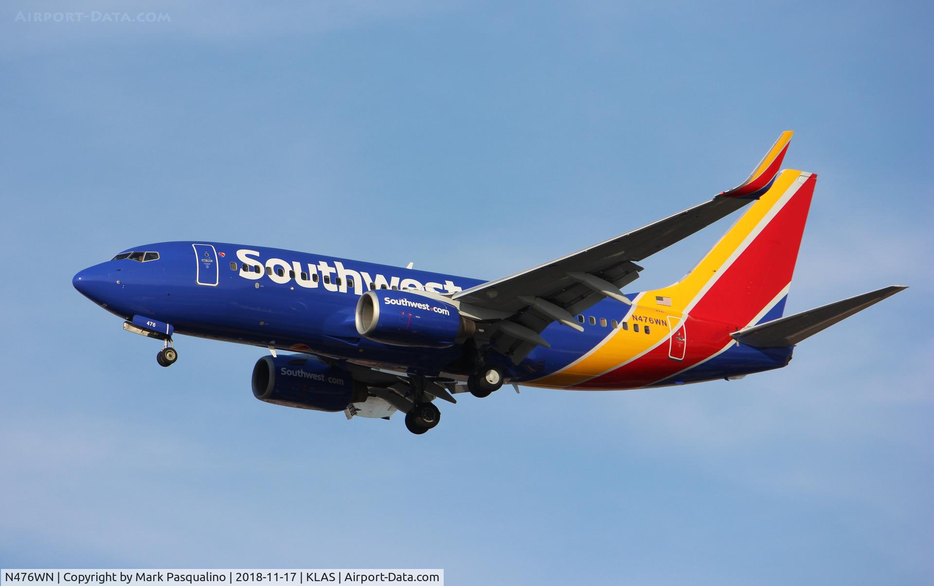 N476WN, 2004 Boeing 737-7H4 C/N 32475, Boeing 737-7H4