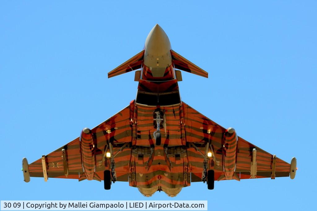 30 09, Eurofighter EF-2000 Typhoon S C/N GS004, 30+09
