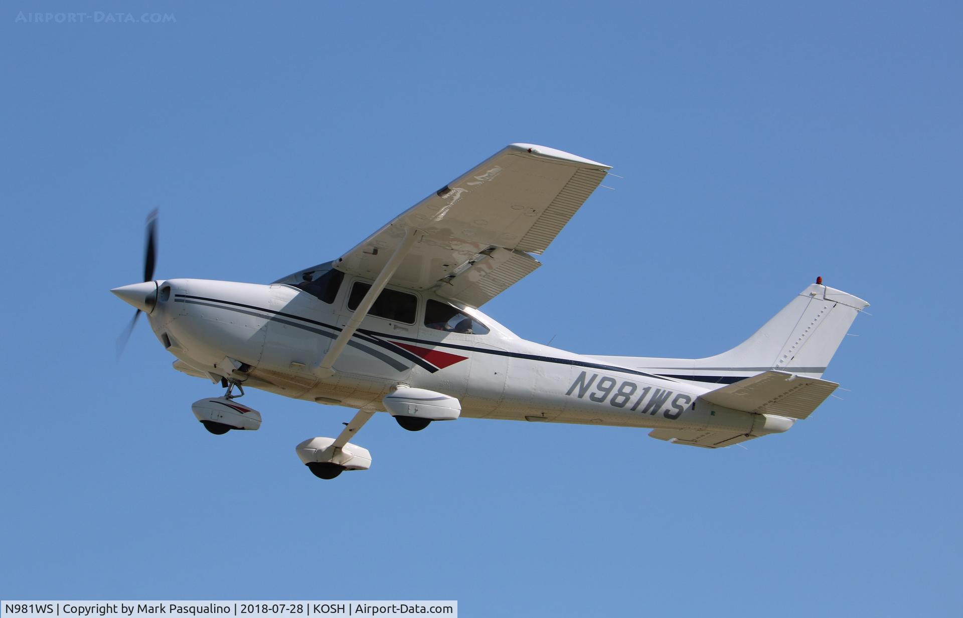 N981WS, 1998 Cessna 182S Skylane C/N 18280328, Cessna 182S