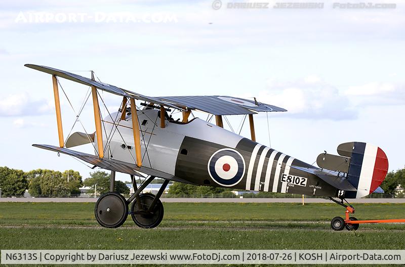 N6313S, 2010 VINTAGE AVIATOR LIMITED THE Sopwith F7.1 Snipe C/N 009, Sopwith 7F.1 Snipe - replica, C/N 0009, N6313S