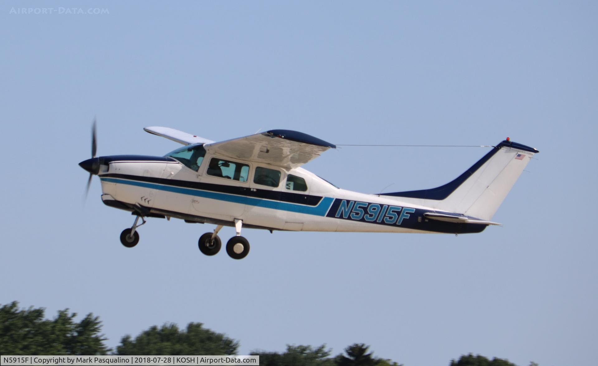 N5915F, 1967 Cessna 210G Centurion C/N 21058915, Cessna 210G
