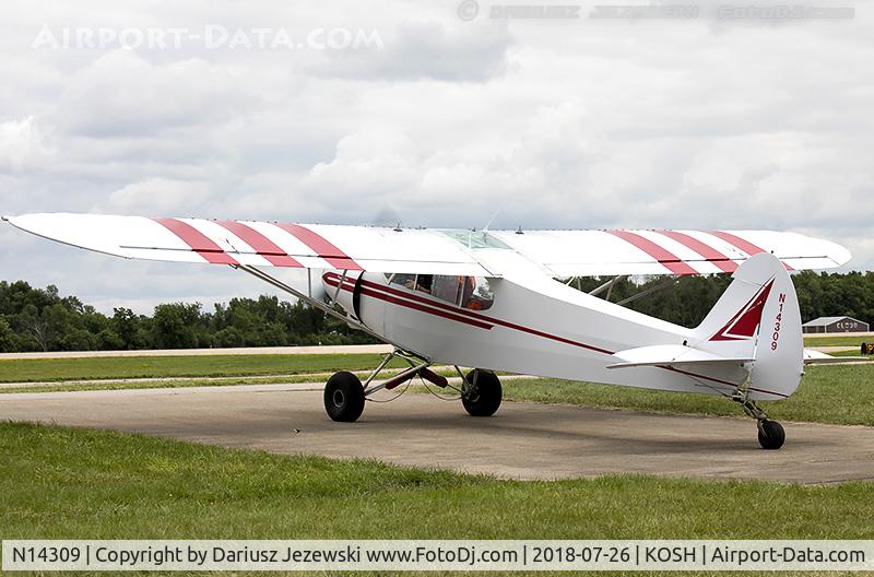 N14309, 1971 Piper PA-18-150 Super Cub C/N 18-7409073, Piper PA-18-150 Super Cub  C/N 18-7409073, N14309