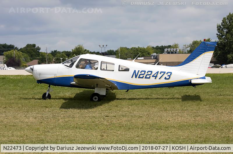 N22473, 1978 Piper PA-28-161 C/N 28-7916071, Piper PA-28-161 Warrior II  C/N 28-7916071, N22473