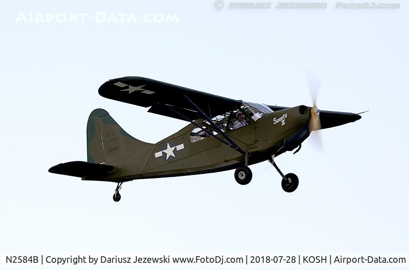 N2584B, 1945 Stinson L-5G Sentinel C/N Not found 45-35012/N2584B, Stinson L-5G Sentinel  C/N 45-35012, N2584B