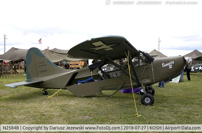 N2584B, 1945 Stinson L-5G Sentinel C/N Not found 45-35012/N2584B, Stinson L-5G Sentinel  C/N 45-35012, N2584B