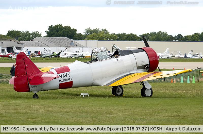 N3195G, North American SNJ-5 Texan Texan C/N 51697, North American SNJ-5 Texan  C/N 51697, N3195G