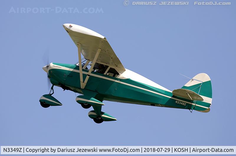 N3349Z, 1960 Piper PA-22-150 C/N 22-7289, Piper PA-22-150 Tri-Pacer  C/N 22-7289, N3349Z