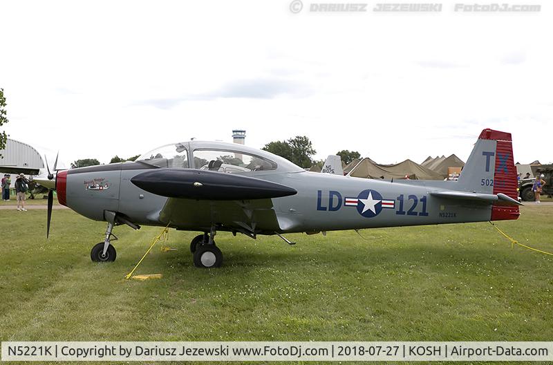 N5221K, 1950 Ryan Navion B C/N NAV-4-2121B, Ryan Navion B 
