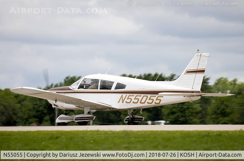N55055, 1973 Piper PA-28-180 C/N 28-7305301, Piper PA-28-180 Cherokee  C/N 28-7305301, N55055