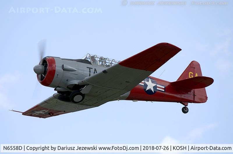 N6558D, 1943 Noorduyn AT-16 Harvard II C/N 66-2611, Noorduyn AT-16 Harvard II  C/N 66-2611, N6558D