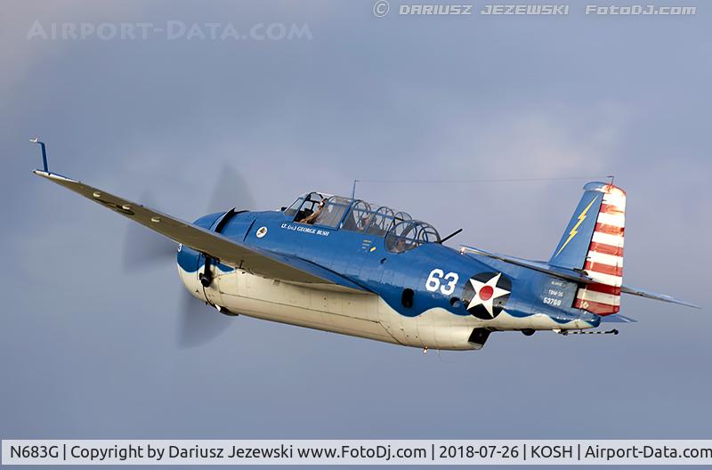 N683G, 1943 Grumman TBM-3E Avenger C/N 53768, Grumman TBM-3E Avenger  C/N 53768 - Tom Buck, NL683G
