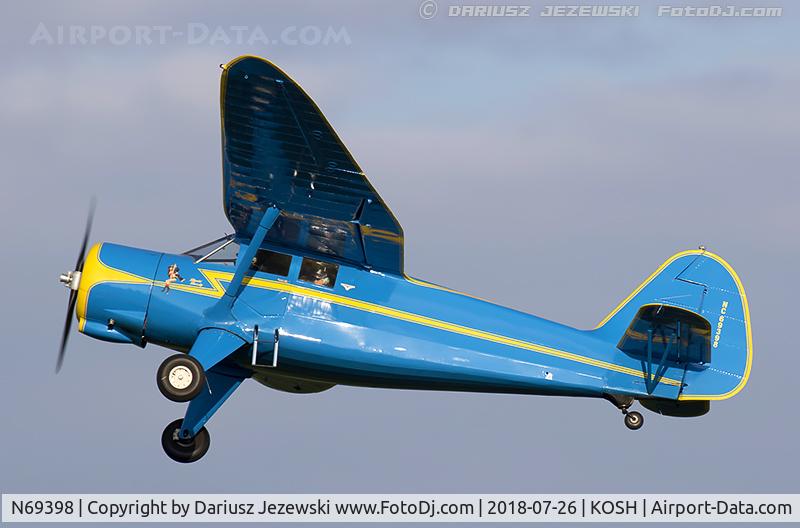 N69398, 1944 Stinson V77 Reliant C/N 77-293, Stinson V77 Reliant  C/N 77-293, NC69398