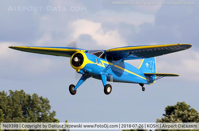 N69398, 1944 Stinson V77 Reliant C/N 77-293, Stinson V77 Reliant  C/N 77-293, NC69398