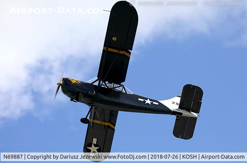 N69887, 1943 Stinson L-5 Sentinel C/N 76-419, Stinson L-5 Sentinel  C/N 76-419, N69887