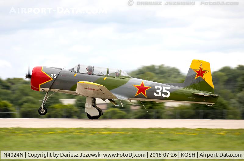 N4024N, 1983 Nanchang CJ-6 C/N 3832024, Nanchang CJ-6  C/N 3832024, N4024N