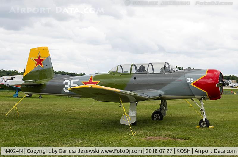 N4024N, 1983 Nanchang CJ-6 C/N 3832024, Nanchang CJ-6  C/N 3832024, N4024N