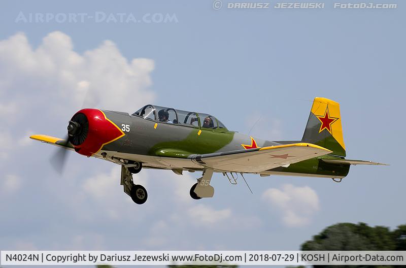 N4024N, 1983 Nanchang CJ-6 C/N 3832024, Nanchang CJ-6  C/N 3832024, N4024N