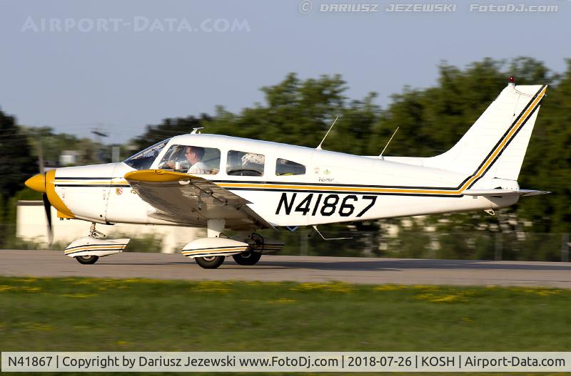 N41867, 1974 Piper PA-28-151 C/N 28-7415340, Piper PA-28-151 Cherokee Warrior  C/N 28-7415340, N41867