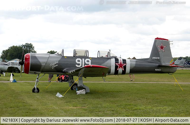N2183X, Nanchang CJ-6 C/N 2951230, Nanchang CJ-6  C/N 2951230, N2183X