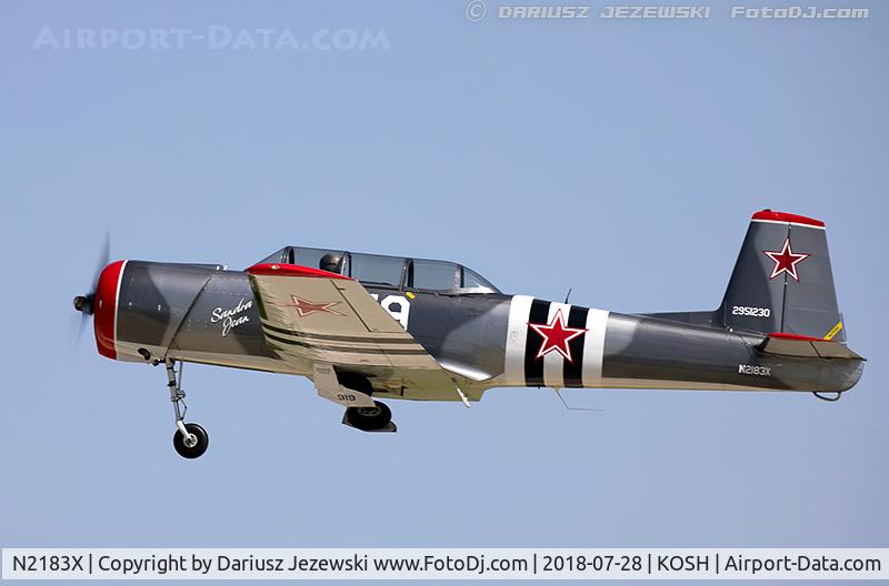 N2183X, Nanchang CJ-6 C/N 2951230, Nanchang CJ-6  C/N 2951230, N2183X