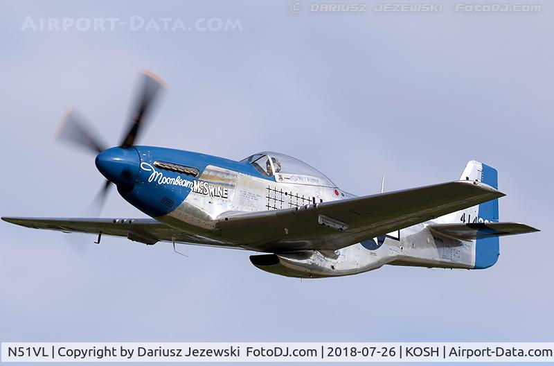 N51VL, 1944 North American F-51D Mustang C/N 122-40196, North American F-51D Mustang 