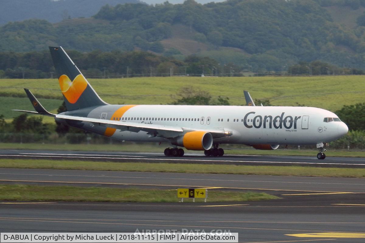 D-ABUA, 1992 Boeing 767-330/ER C/N 26991, At Mauritius