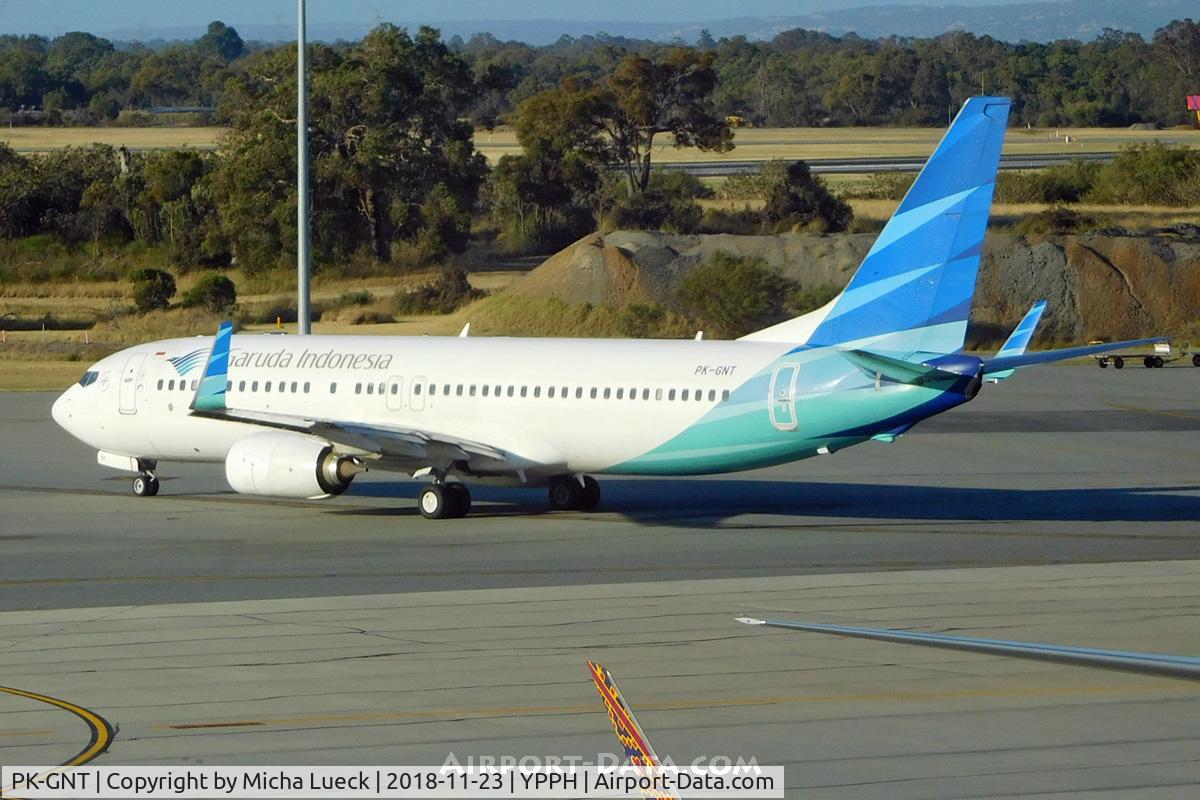 PK-GNT, 2015 Boeing 737-8U3 C/N 41806, At Perth