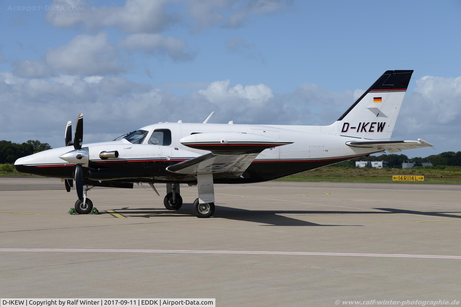 D-IKEW, 1978 Piper PA-31T Cheyenne II C/N 31T-7820066, Piper PA-31T Cheyenne 2 - Private - 3T-7820066 - D-IKEW - 11.09.2017 - CGN