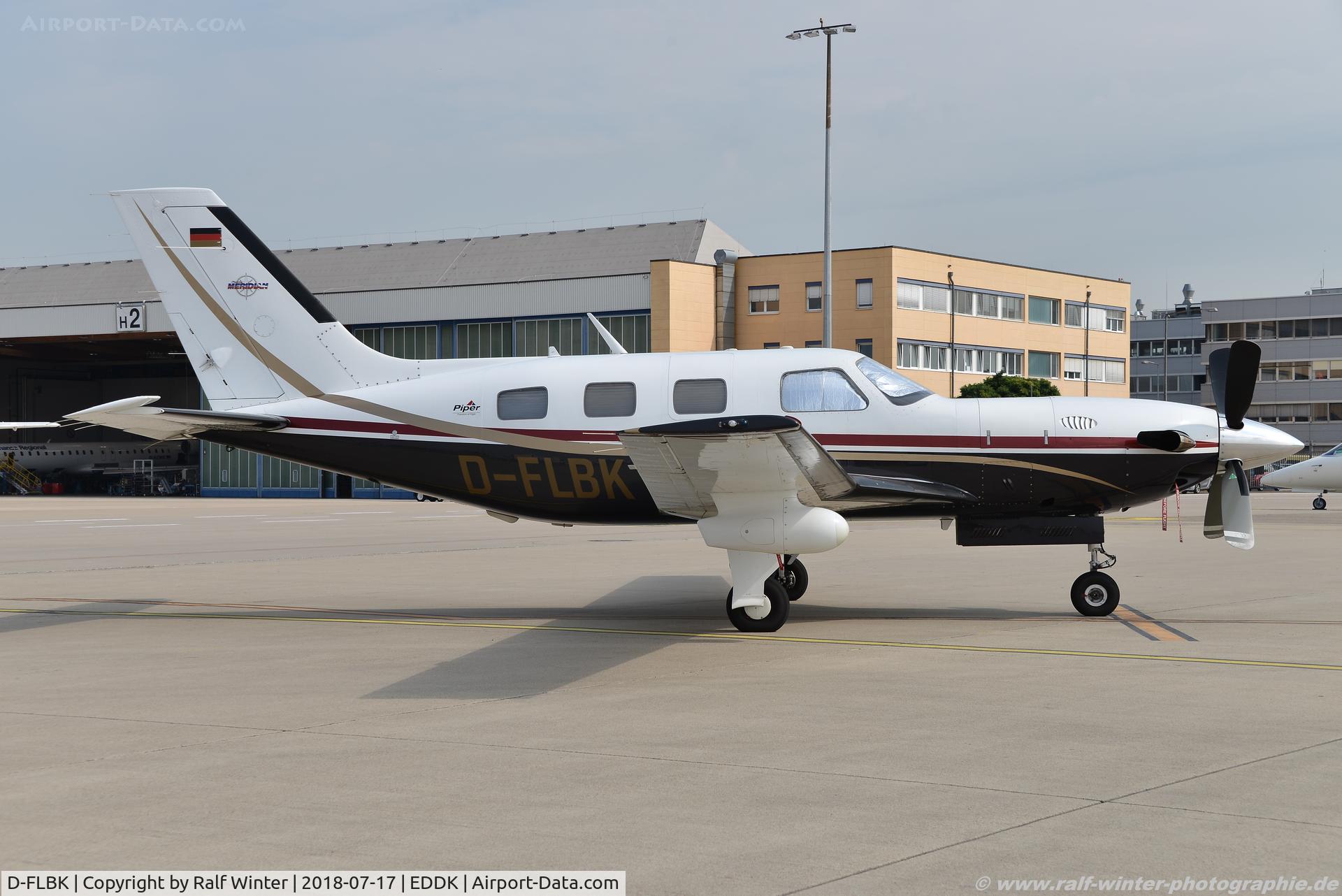 D-FLBK, Piper PA-46-500TP Malibu Meridian C/N 4697031, Piper PA-46-500TP Malibu - ISN Air Operations - 4697031 - D-FLBK - 17.07.2018 - CGN