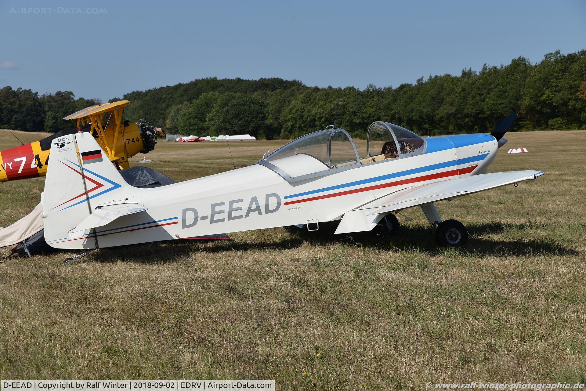D-EEAD, Piel CP-301A Emeraude C/N 101-052, Stark CP-301A Emeraude - Private - 101-052 - D-EEAD - 02.09.2018 - EDRV
