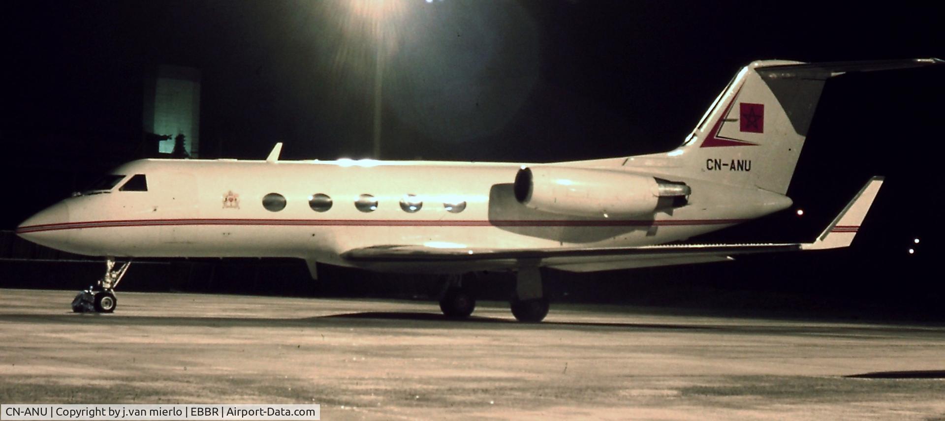 CN-ANU, 1982 Gulfstream G-1159A Gulfstream III C/N 365, Brussels G.A.T.
