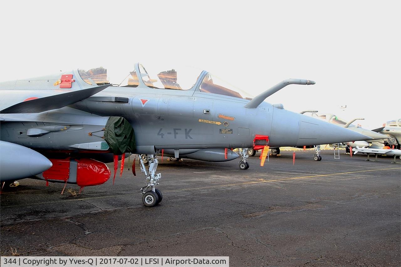 344, Dassault Rafale B C/N 344, Dassault Rafale B, Static display, St Dizier-Robinson Air Base 113 (LFSI) Open day 2017