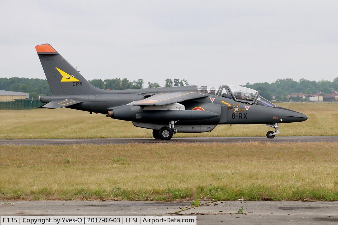 E135, Dassault-Dornier Alpha Jet E C/N E135, Dassault-Dornier Alpha Jet E, Taxiing to rwy 29, St Dizier-Robinson Air Base 113 (LFSI) Open day 2017