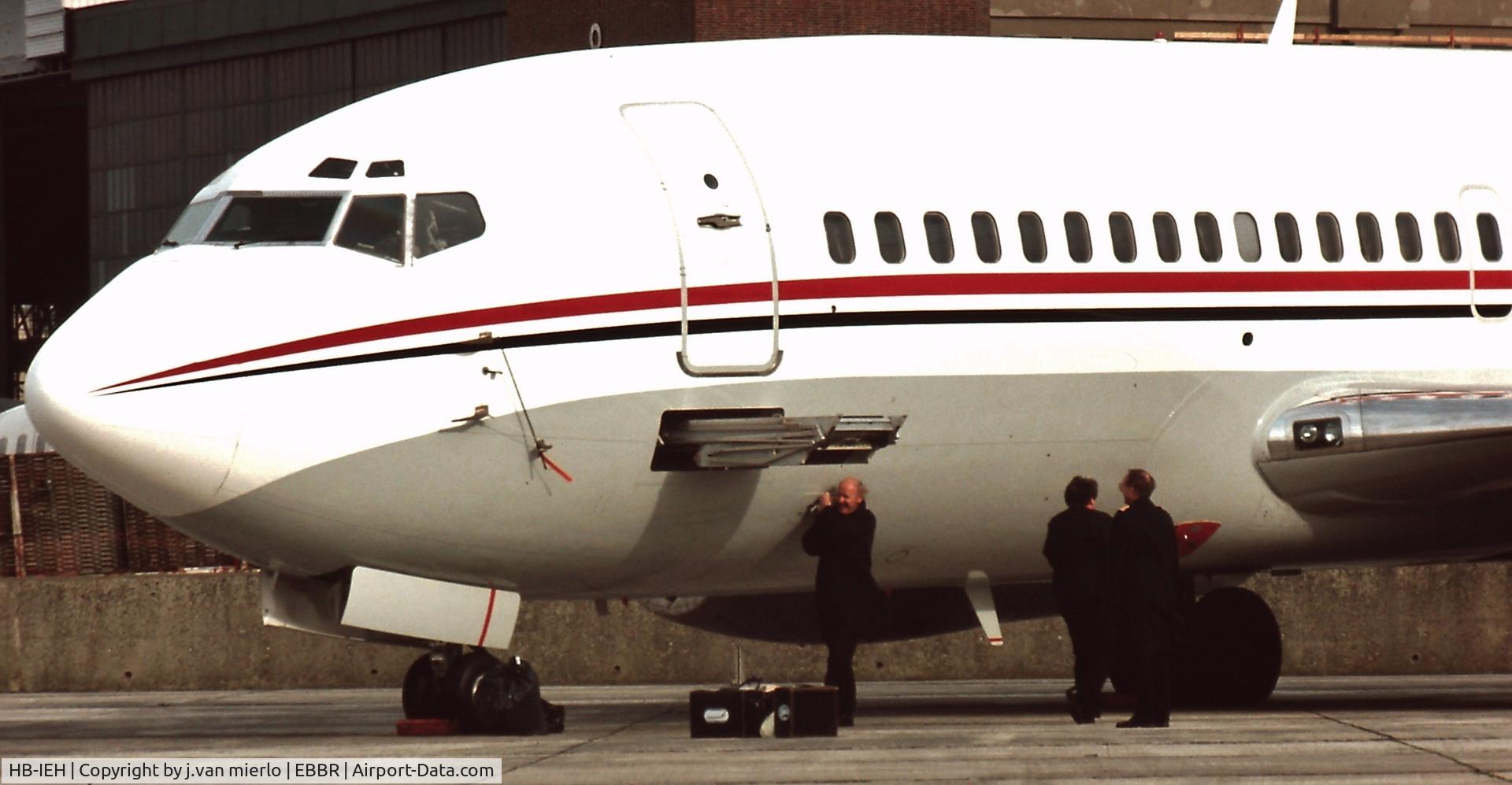 HB-IEH, 1981 Boeing 737-2V6 C/N 22431, Brussels